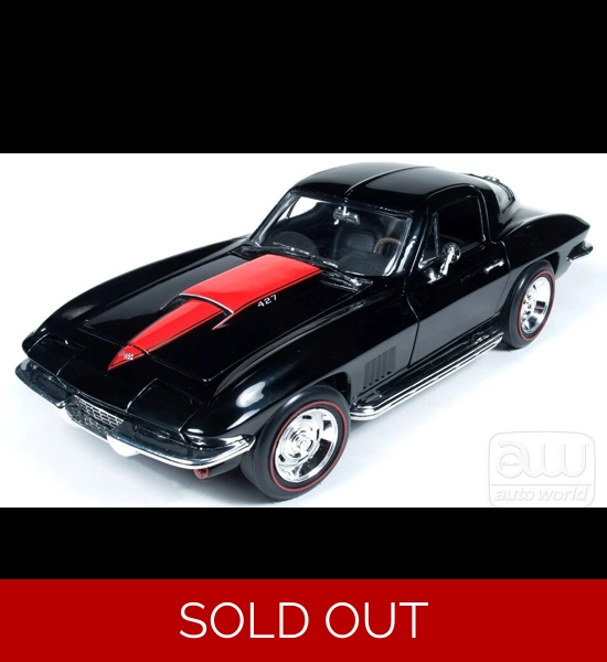 Auto World American Muscle '67 Chevy Corvette 427 Diecast